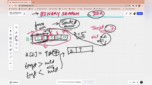 Binary Search | Simple, Easy & Best Approach | Java Code | AdvanceCS | Hindi | HD-4K | DSA | #02 смотреть онлайн