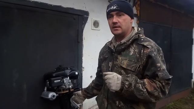 Гибрид ветерок с лифаном делаем глушитель