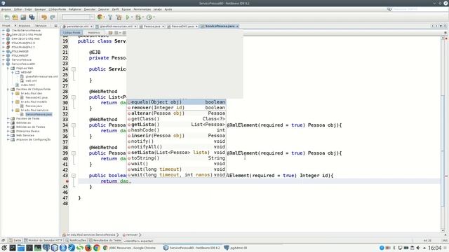 Módulo Web Services - Aula 03 - Criação do Serviço com JAX-WS e teste com SoapUI смотреть онлайн