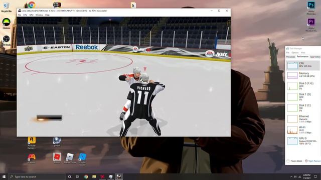 Test of NHL 11 on Xenia latest version (REDO) смотреть онлайн