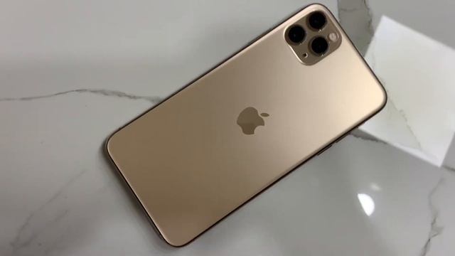 iPhone 11 Pro Max Gold Dual Sim Teaser смотреть онлайн