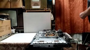 Ремонт телевизора SONY KLV-32S550A; негативное изображение.