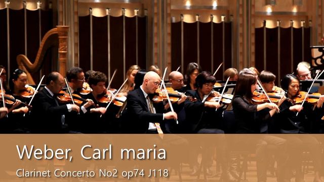 Weber, Carl maria Clarinet Concerto No2 op74 J118 смотреть онлайн