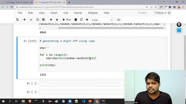 ?♂️ Generate OTP using Python | Python By Surendra смотреть онлайн