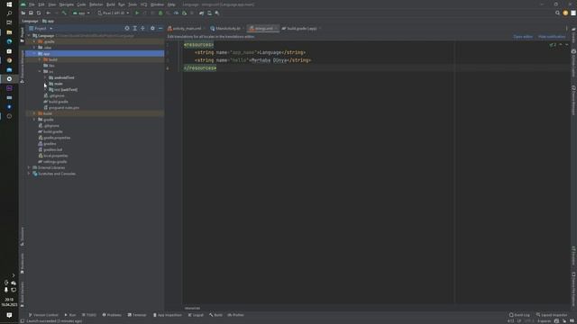ADD MULTIPLE LANGUAGES IN YOUR APP - KOTLIN смотреть онлайн