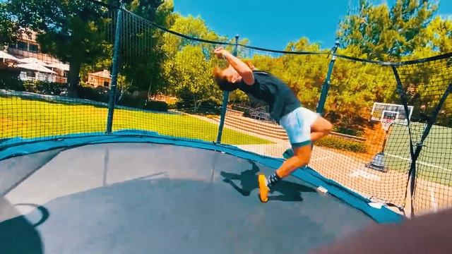 Каркасные батуты