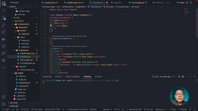 Tutorial React JS Bahasa Indonesia : 13.Lifecycle смотреть онлайн
