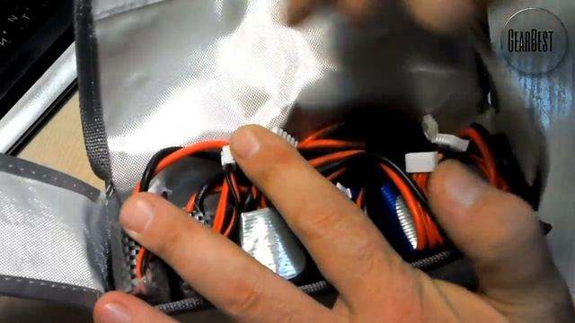 DINOGY - взрывозащищенный несгораемый сейф сумка для Lipo Battery