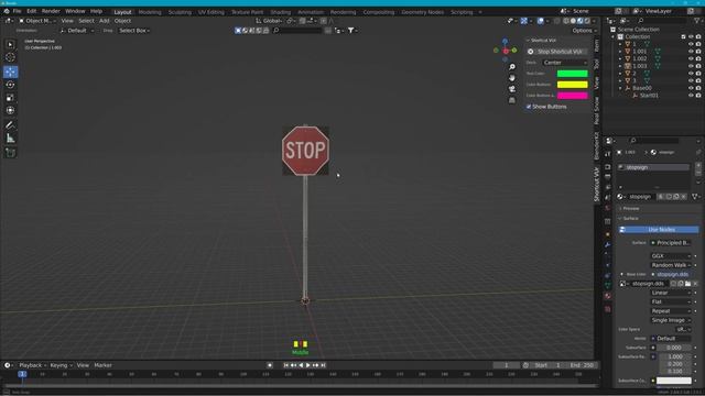 Making a Stop Sign in Blender for BeamNG - Track Asset смотреть онлайн