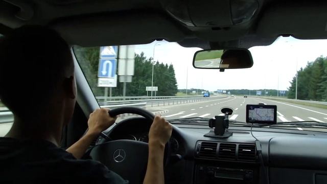 Трасса Киев-Чоп. Проехали Дубно. смотреть онлайн