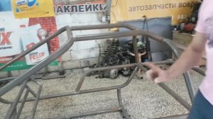 Как сделать багги. Своими руками. Сборка каркаса.Homemade buggy project.How to make a car.
