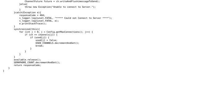 Code Review: Optimizing code using semaphore to control Netty channel pool смотреть онлайн