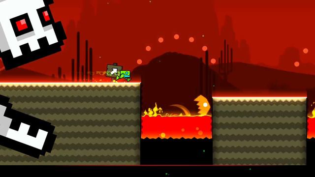 играю в геометри даш прохожу Press Start