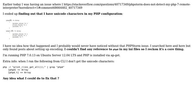 DevOps & SysAdmins: Unicode characters in my PHP configuration смотреть онлайн