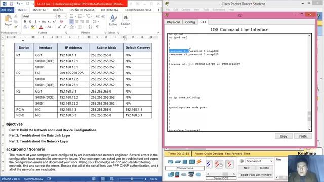 2.4.1.5 - 3.4.1.5 Lab - Troubleshooting Basic PPP with Authentication смотреть онлайн
