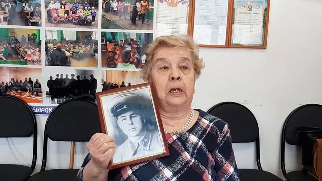Наследники героев - Евгения Кольцова об отце Николае Хомутове, Сосновоборск, Красноярский край смотреть онлайн