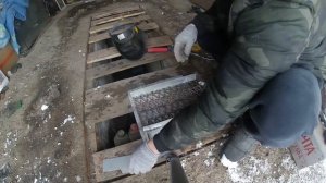 САмая бюджетная печка для обогрева палатки своими руками.Из подручных средств!!!!