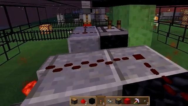 Механизм автоматических ворот в minecraft версии 1.8.0 смотреть онлайн
