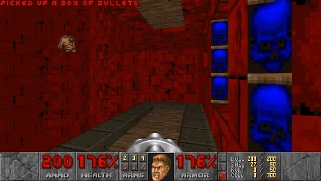 Doom II - Facade! (Blind Ultra-Violence 100%) смотреть онлайн