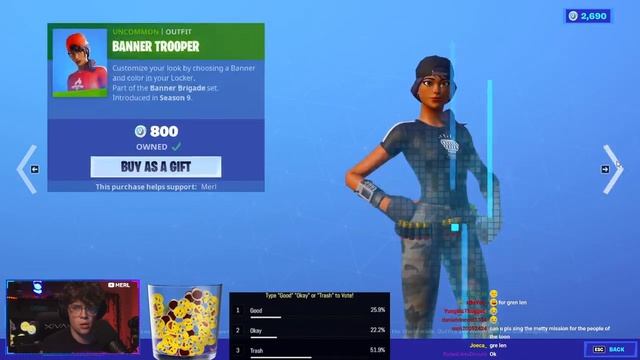 *RARE* SPLODE SKIN & NEW WRAP! Viewers React To Fortnite Item Shop [April 10th, 2021] смотреть онлайн