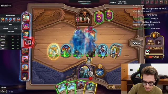 Il turno più sgravo del 2024! - Lobby annichilita! | Hearthstone Battlegrounds ITA смотреть онлайн