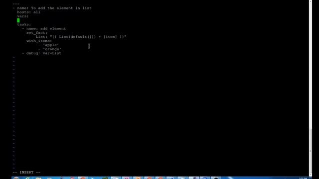 Ansible - Add element in List - how to check the variable type смотреть онлайн