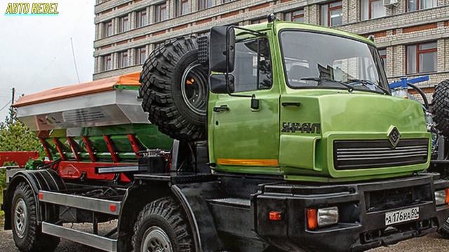 Необычные грузовики УРАЛ-432065 , которые вы вряд ли часто встретите на дорогах общего пользования смотреть онлайн