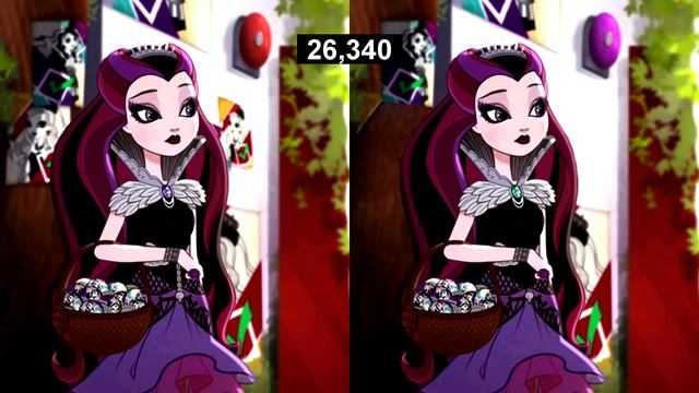 ЧЕЛЕНДЖ НАЙДИ ОтЛиЧиЯ #4. Эвер афтер Хай (Ever After High). Развивающее видео для детей. смотреть онлайн