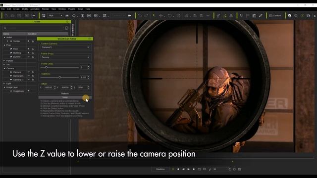Smooth Camera Follow: Natural Target Driven Camera Movement - iClone Python Plugin (FREE) смотреть онлайн