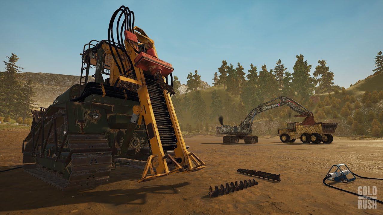 Gold Rush: The Game - Золотая лихорадка #6 Игра про золотодобычу. Бурение скважин смотреть онлайн