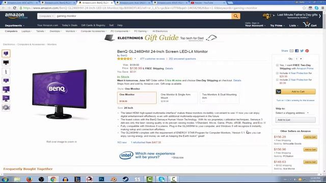 TOP 5 GAMING MONITORS | Top 5 Tech смотреть онлайн