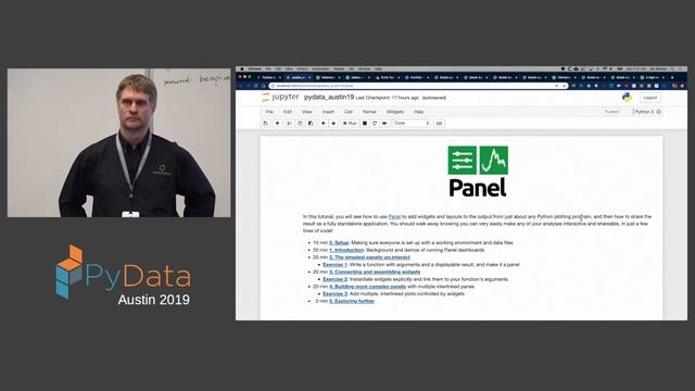 James A Bednar: Panel: Dashboards for PyData | PyData Austin 2019 смотреть онлайн