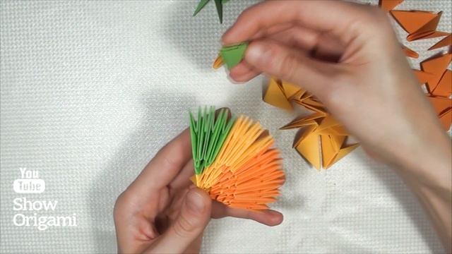Как сделать ОСЕННИЙ ЛИСТ ? ИЗ БУМАГИ - Модульное 3D оригами смотреть онлайн