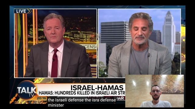 Интервью Бассема Юсефа Пирсу Моргану, октябрь 2023 г. Перевод и комменты ДД.