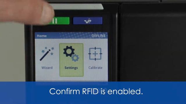 Printronix Auto ID: калибровка принтера RFID T4000