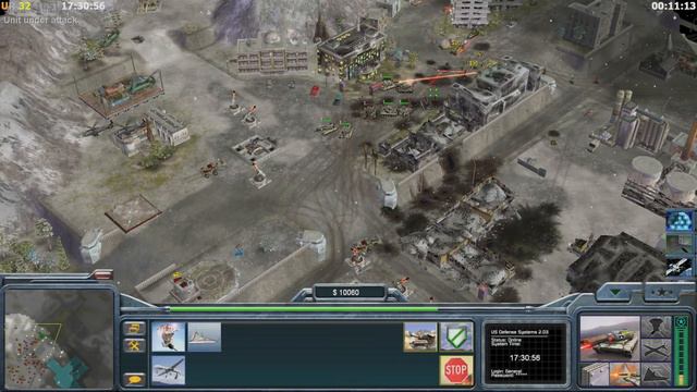 command & conquer generals zero hour operation firestorm high-tech vs biochemical weapons easy army смотреть онлайн