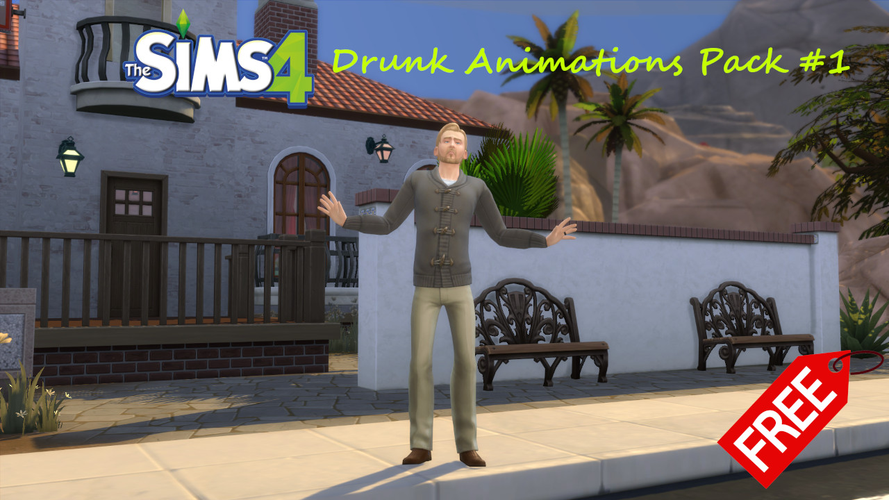 The Sims 4 Drunk Animations - Free Download смотреть онлайн