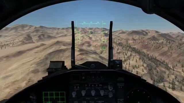 57THVFS Testing 3 Monitors and TrackIR DCS World Nevada смотреть онлайн