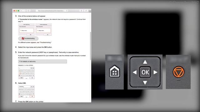 Connecting the printer and a computer - 3/4 (Mac OS) (TS5100 series) смотреть онлайн