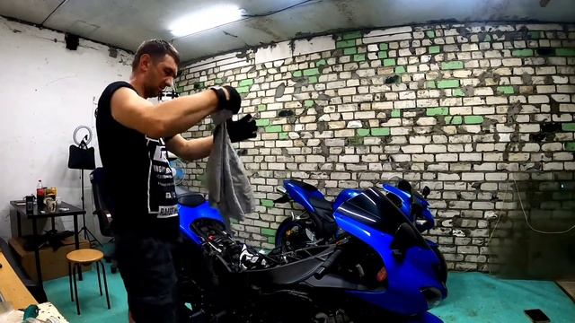 Ремонт kawasaki ZX-6R 2008г.в. смотреть онлайн