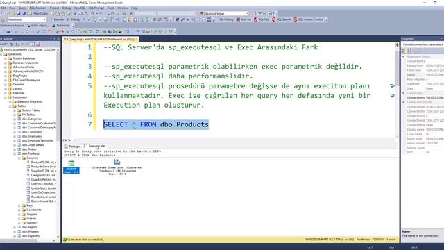 SQL Server'da sp_executesql ve Exec Arasındaki Fark смотреть онлайн
