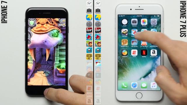 IPhone 7 Vs. IPhone 7 Plus Speed Test