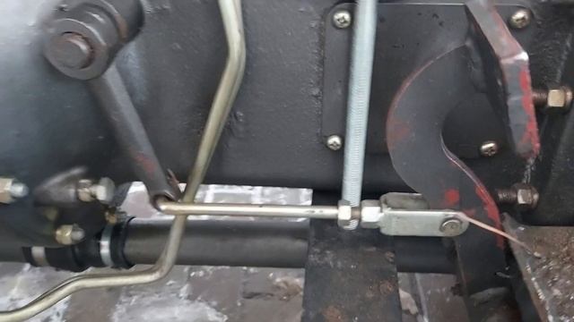 Самодельный КУН на минитрактор Уралец 224.вариант крепление к трактору. смотреть онлайн