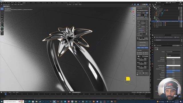 Blender 3D Jewelry Design: Time-Saving Techniques for Adding Detail смотреть онлайн