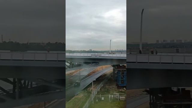 мост через Москва реку жд станцию и несколько дорог одновременно как это было новые строительные те смотреть онлайн