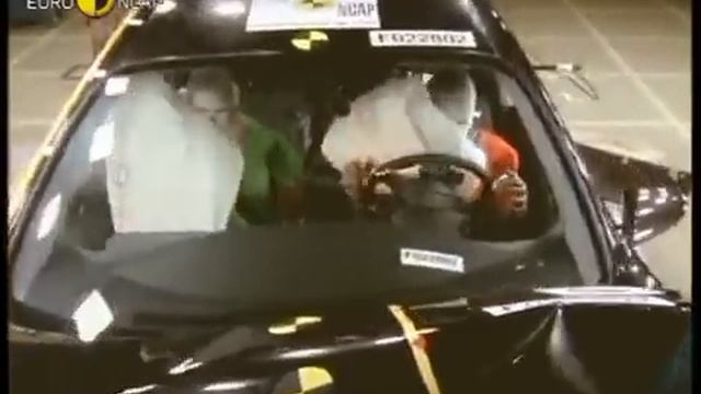 Краш-тест - Nissan Primera 2002 (E-NCAP) смотреть онлайн