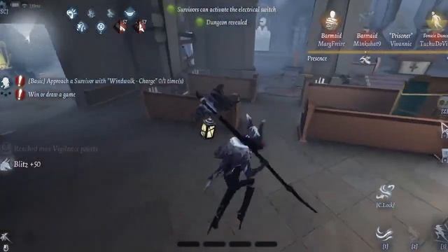 Identity V Обзор и Геймлей за Нового Охотника - Ночной Дозор