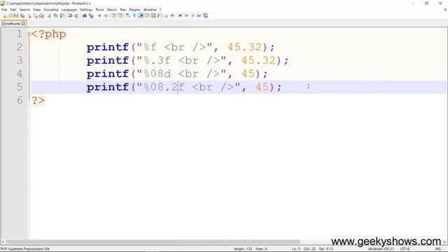 Precision Specifier in PHP (Hindi) смотреть онлайн