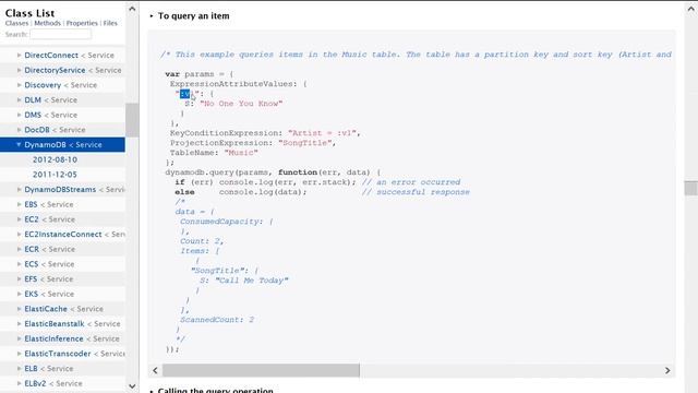 DynamoDB Query API Walkthrough (NodeJS) смотреть онлайн
