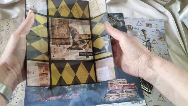 Never ending Birthday Card for Harry Potter fun, scrapbooking, Zoju Design смотреть онлайн